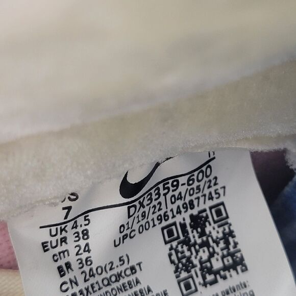 Nike Dunk High‎ Hoops Pack Pink DX3359-600 Womens Shoe size 7 Sneakers - Picture 6 of 13